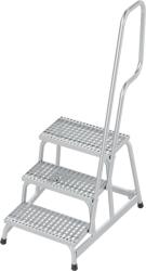 KRAUSE STABILO Professional gurítható szerelődobogó rácsos fokokkal, 3 fokos (805362)