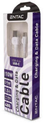 Entac Kábel USB-A -> USB-C Classic Fehér 150cm (ECUSB-AC2-PP-W1.5)
