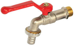 ERMETIQ Kerti csap karos sárgaréz 1" (RB-RA11) (RB-RA11)