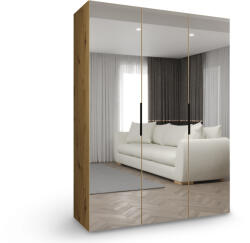  MARBELLA 3 ruhásszekrény 150x202x52 - artisan tölgy (10000014347)