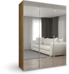 ALICANTE 3 ruhásszekrény 150x202x52 - artisan tölgy (10000014726)