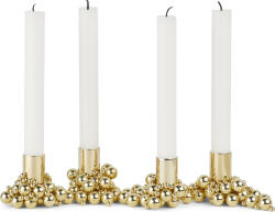 Gejst Suporturi pentru lumânări clasice Molekyl alamă magnetice 4 buc (10043)