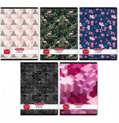 Herlitz Füzet A/5 kockás HERLITZ 40 lapos UV 3D Mix, 27-40 minta nem választható