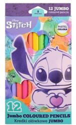 Disney Színes ceruza készlet 12db-os Lilo és Stitch jumbo/vastag háromszögletű 12 darabos pasztell dobozos COOLPACK (R92030PTR)