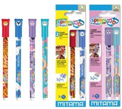  Golyóstoll Mitama Spinny hangulat toll, változó emojival, 2db-os (63811)