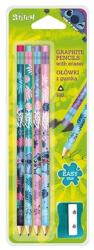 Disney Ceruza Lilo és Stitch háromszögletű radíros HB 4 darabos COOLPACK (R74722PTR)