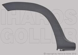 Dacia Duster 2010-2013 - Hátsó műa. kerékjárat ív sárvédőre jobb