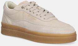 Tommy Hilfiger velúr sportcipő MODERN COURT SNEAKER SUEDE bézs, FW0FW08686 - bézs Női 40