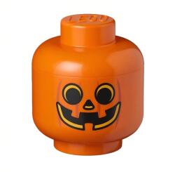 LEGO® Narancssárga, tök alakú LEGO® Pumpkin tárolódoboz, 27 cm (LG-40320809)