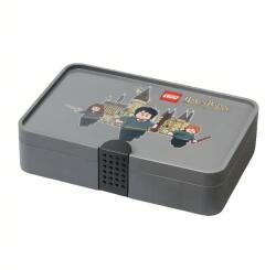 LEGO® Szürke tárolódoboz rekeszekkel LEGO® Harry Potter 26, 7 × 17, 8 cm (LG-40840830)