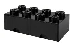 LEGO® Fekete LEGO® Storage tárolódoboz 25 x 50 cm (LG-40061733)