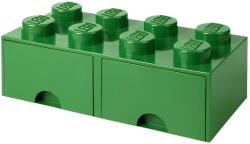 LEGO® Sötétzöld LEGO® Storage tárolódoboz 25 x 50 cm (LG-40061734)