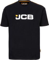 JCB JCB fekete kereknyakú póló M (JCB3277)