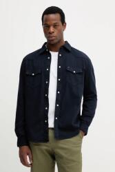 Tommy Hilfiger farmering galléros, sötétkék, regular, MW0MW40684 - sötétkék L
