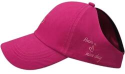HARAHU Șapcă de baseball YA-37757 - Roz închis KP37757