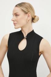GUESS felső MALIA fekete, női, sima, W5GR10 Z3L10 - fekete L