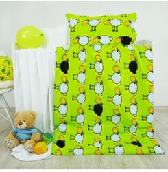  EMI bárányos zöld gyerek ágyneműhuzat