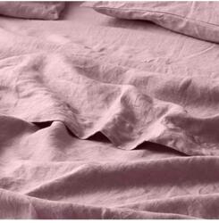  EMI fáradtrózsaszín lenvászon lepedő