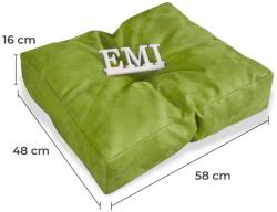  EMI zöld kerti raklap párna