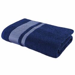  EMI Ates sötétkék pamut fürdőlepedő 70x140 cm