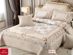 East Comfort Cuverturi Din Catifea De Lux Cu 4 Fete De Perna E30-51