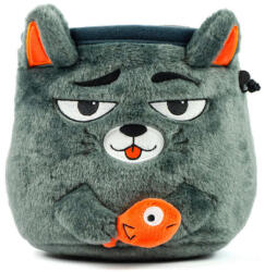 YY Vertical Chalk Bag - Szürke Macska (YY_SAM_CAT_GREY)
