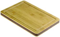 AMBITION Tocator lemn bambus 32x22x2.5cm, Brown Stone (62798) Tocator