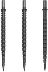 Cuesoul Darts Darts fémhegy Cuesoul Touch Point II V Cuts fémes szürke, 41mm