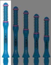 Cuesoul Darts Darts rugós szár Cuesoul TERO AK7 Slim, kék, F, 43, 5mm