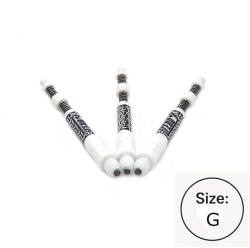 Longoni Darts rugós szár Cuesoul TERO AK7P, fehér, G, 57mm