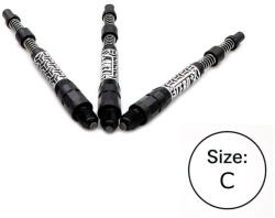 Longoni Darts rugós szár Cuesoul TERO AK7P, fekete, C, 44mm