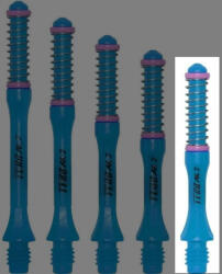 Cuesoul Darts Darts rugós szár Cuesoul TERO AK7 Slim, kék, B, 32mm