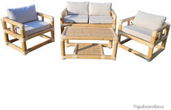 gobamboo Bambusz kerti bútor szett Bandung