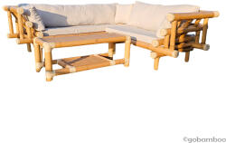 gobamboo Bambusz kerti bútor szett Luzon + Cebu