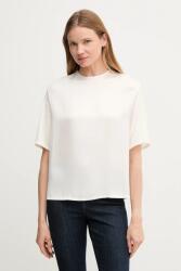 Tommy Hilfiger felső fehér, sima, WW0WW45900 - bézs 38