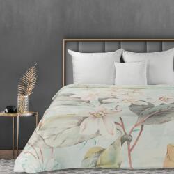 Takoy Pătură PREMIUM ARLETA 150x200 cm poliester-acril cu imprimeu de flori pastel
