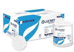 Lucart Strong 155 ID, tekercses kéztörlő, 2r. , cell. , 155m/tek. , 6tek. /kart