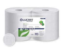 Lucart Eco 26 J, fehér toalettpapír, 26cm-es, 2r. , 240m/tek. , 6tek. /zsugor