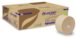 Lucart EcoNatural Cardboard Core 900 ID, tekercses toalettpapír, 2r. , 900lap/tek. , 12tek. /kart