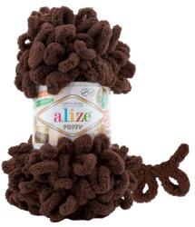 alize Puffy 153 - sötétbarna (kézen kötés) (0132)