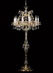 Arte Bohemia Lampadar, lampa de podea Cristal Bohemia Exclusive MARIA TEREZIA 16 FL (MARIA TEREZIA 16 CE)
