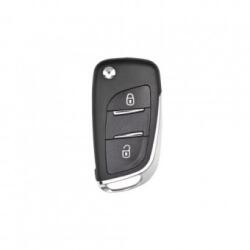 ALM Carcasa cheie telecomanda 2 butoane compatibila Peugeot / Citroen (ALM 260525-6)