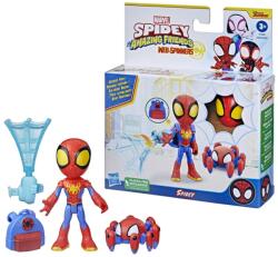 Hasbro Set figurina Spidey Prietenii Extraordinari 10 cm cu accesorii (F8143_F7256) Figurina