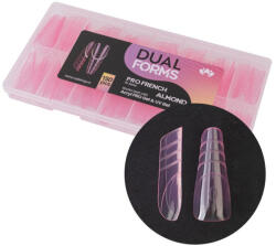 2M Beauty Tips Pro French Almond Dual Forms - set 150 buc