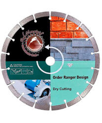 Red Mountain Disc diamantat pentru materiale de constructii Red Mountain, distributie uniforma (RM74-OGRD400) Disc de taiere