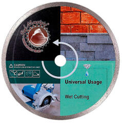 Red Mountain Disc diamantat pentru materiale de constructii Red Mountain, Continuu (RM74-GRW25026) Disc de taiere