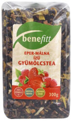 Benefitt eper-málna ízű gyümölcstea 300 g (0010010326)