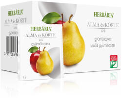 Herbária filteres gyümölcstea 20x2 g (Alma és körte) (10000052)
