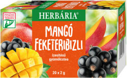 Herbária filteres gyümölcstea (mangó-feketeribizli) 20x2 g (0010015817)