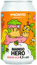 MONYO Brewing Co. Mango Hero 0, 33l 4, 5% - italmindenkinek